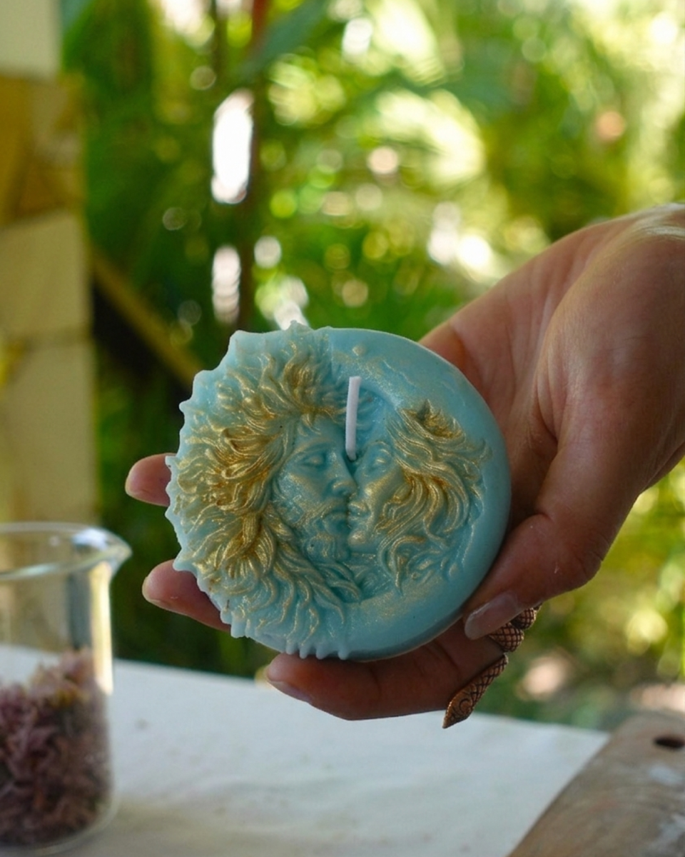 Sun & Moon Candle