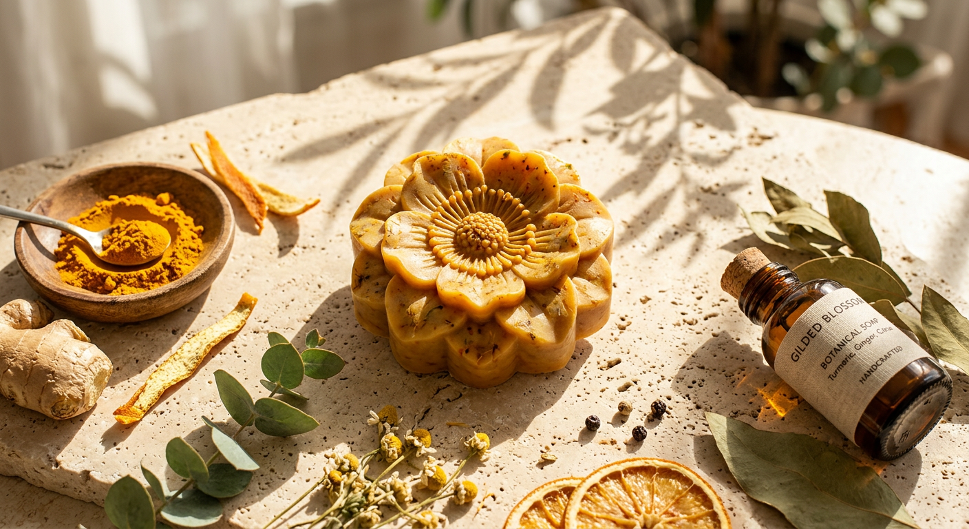 Golden Fire soap